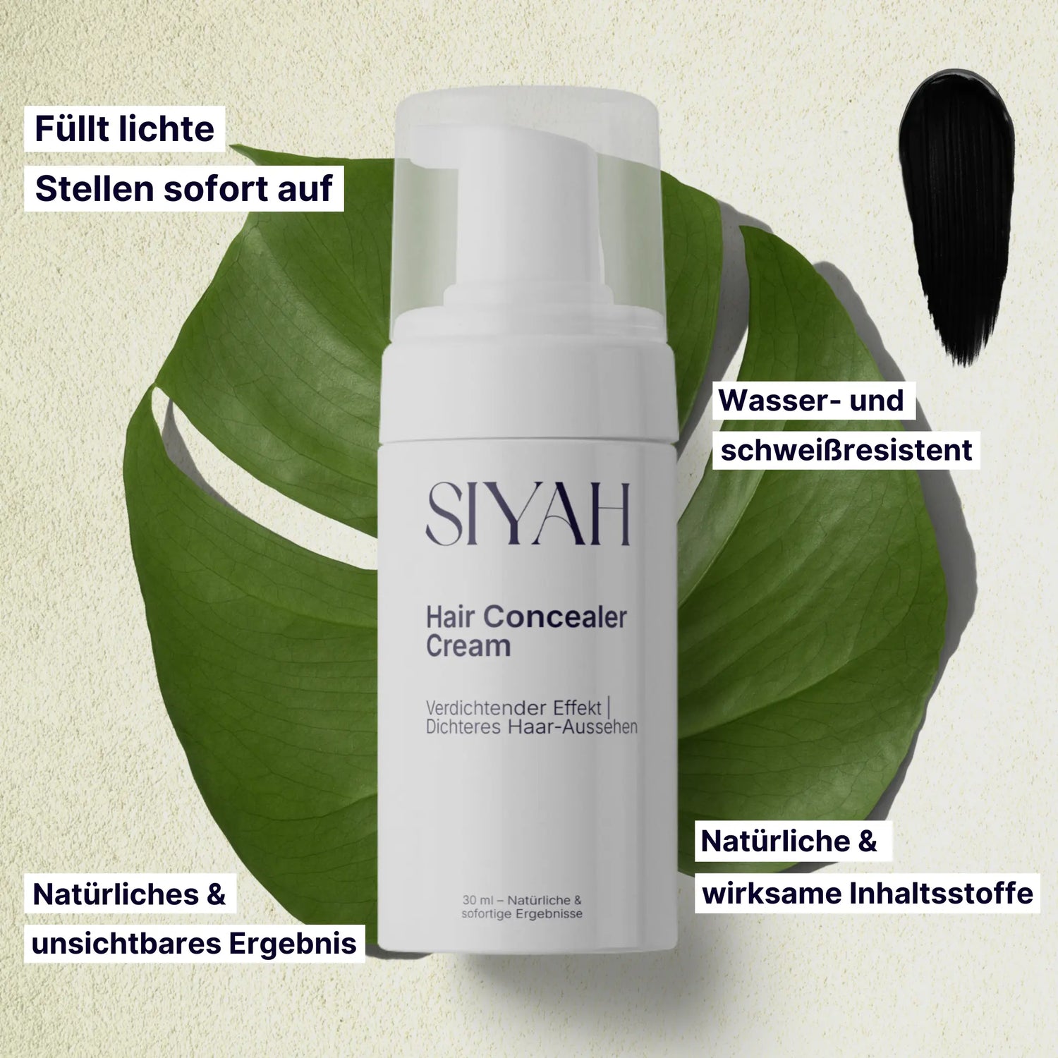 Siyah® Hair Concealer Cream - Sofortiger Dicht-Effekt